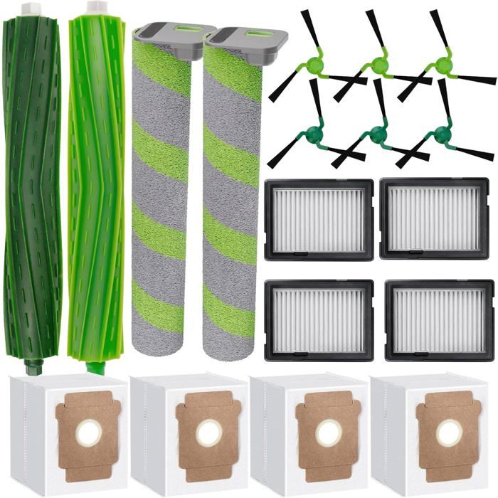 18 accessoires combinés 705 pour aspirateur robot iRobot Roomba Max 705 Combo/706 Combo