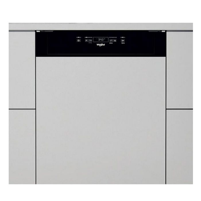 Lave vaisselle Whirlpool W3PFD636B semi intégrable 60 cm 14 couverts panneau de contrôle 5 programmes 46 dB Neuf - vue 3