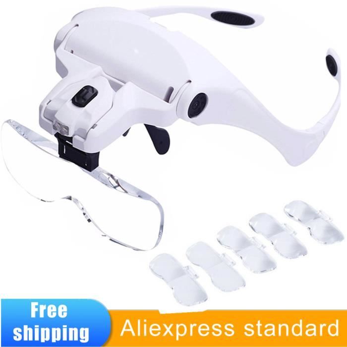 LaboLoupe EASY Led - Loupe sur étau LED