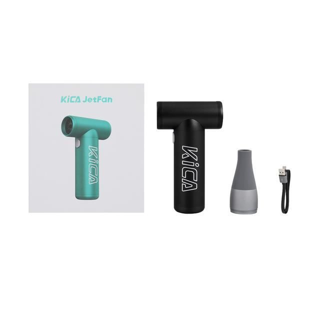 Souffleur D'Air Kica JetFan 2 - Portable, 100000 Tr/min - Pour Nettoyage Bureau, Voiture, Maison