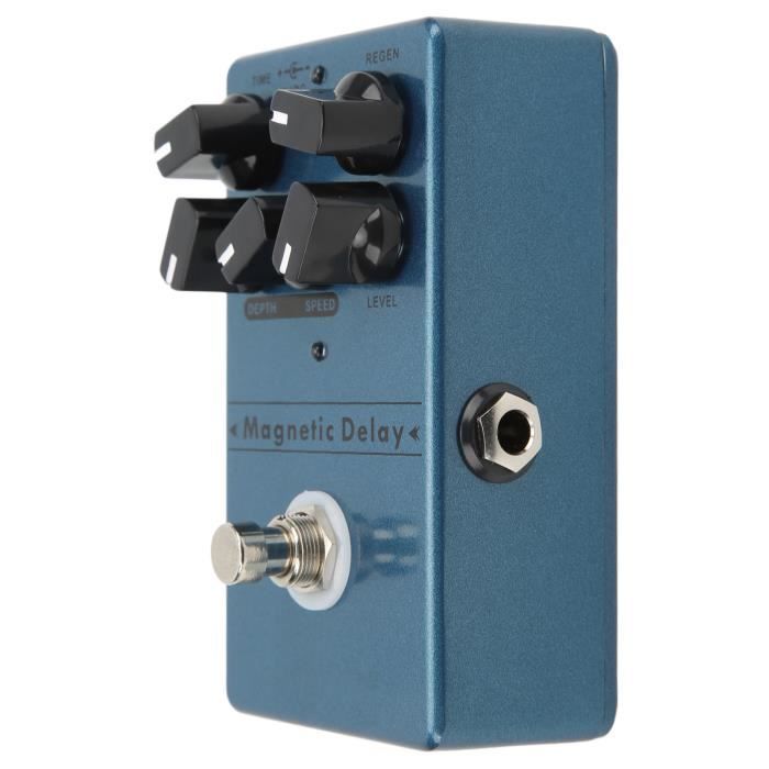 Akozon Delays Guitar Pedals, Time Knob Delay Effect Pedal for Guitars