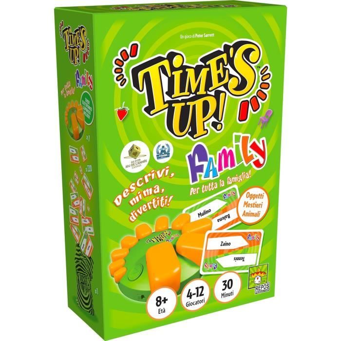 Asmodee TIME'S UP! KIDS Version Chat - Jeu De Société Enfants Dès 4 Ans, Ambiance Et Rapidité En Famille