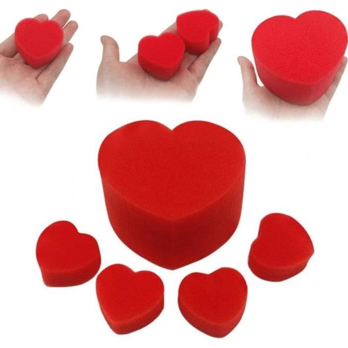 20 Balles Magiques En Mousse Rouge - 4,5 Cm - Accessoires Tour De Magie Débutant - Éponge Douce