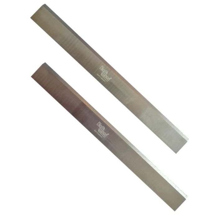 Jeu de 2 fers de dégauchisseuse/raboteuse 200 x 20 x