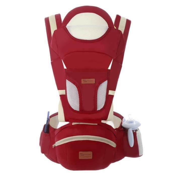 Porte Bebe Ventral Et Dorsal Rouge Mesh 3d Ete Cdiscount Puericulture Eveil Bebe