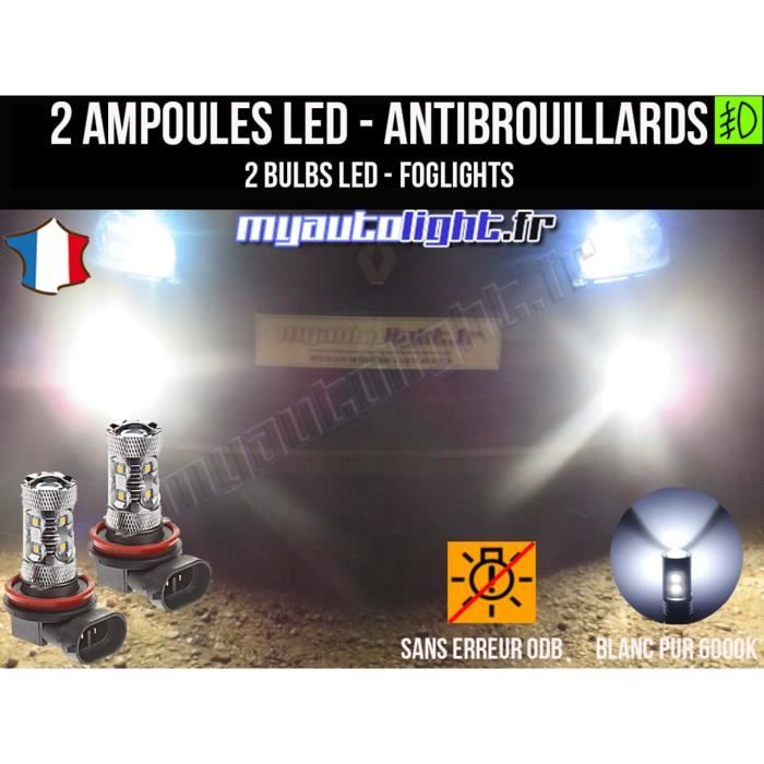AMPOULE LED ANTI BROUILLARD RENAULT CLIO 1 2 3 ESPACE