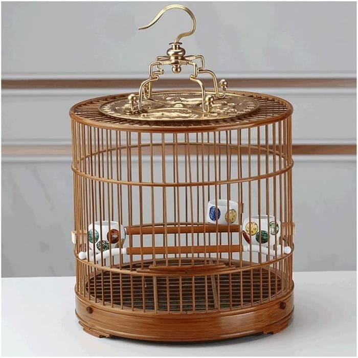 Carillon Double Maison D'Oiseaux En Bambou 90cm - Son Apaisant Pour Jardin Et Intérieur