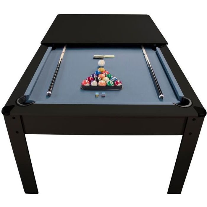 Table de Billard Americain HARMONY 6Ft - Couleur Ebene et Ta