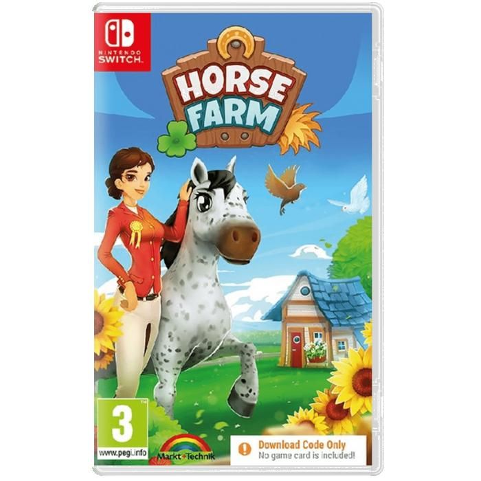 Horse Farm Nintendo SWITCH Code de téléchargement