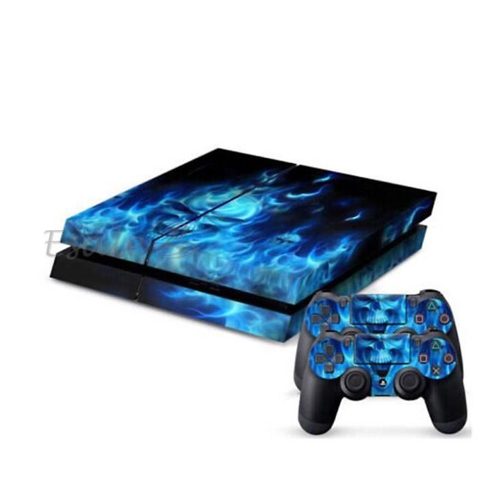 Playstation Pvc Patch Kit Autocollant Console + Sticker de Contrôleur PVC Déco pour Sony ...