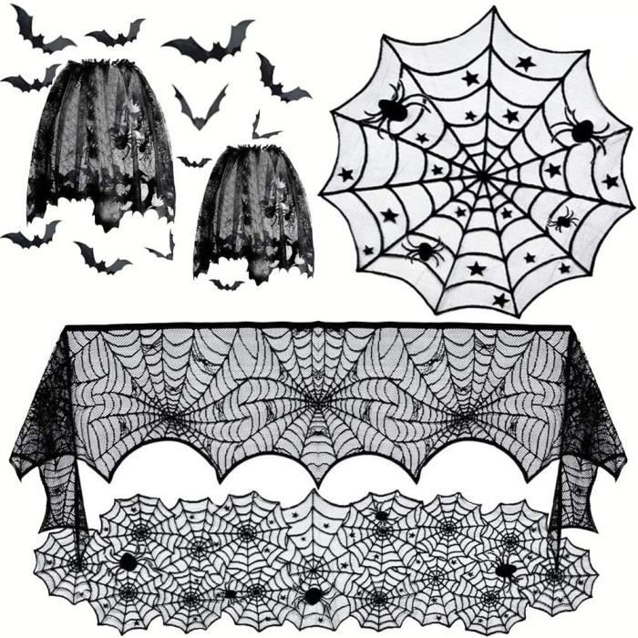Nappe D'Halloween à Motifs Sanglants - 130x260 Cm - PVC Imperméable - Pour Décoration De Fête Intérieure Et Extérieure
