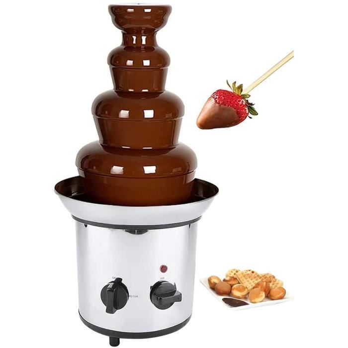 Fontaine à Fondue au Chocolat, Fontaine à Chocolat à 4 Niveaux d'une