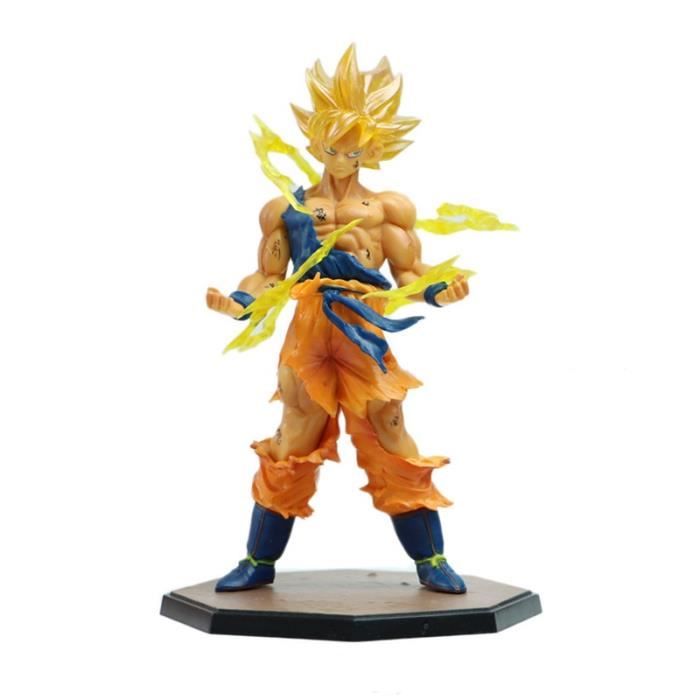 Figurine Son Goku Super Saiyan Dragon Ball Z DBZ Figure Dessin Animé manga statue collection 16cm