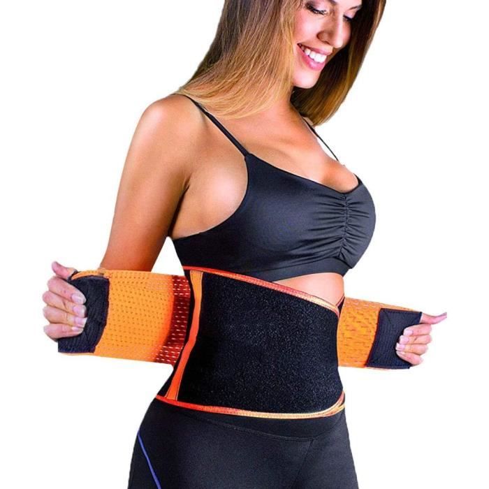 Dww-ceinture De Sudation Femme Et Homme Abdominale Gaine Amincissante Ventre  Plat Waist Trainer Sport