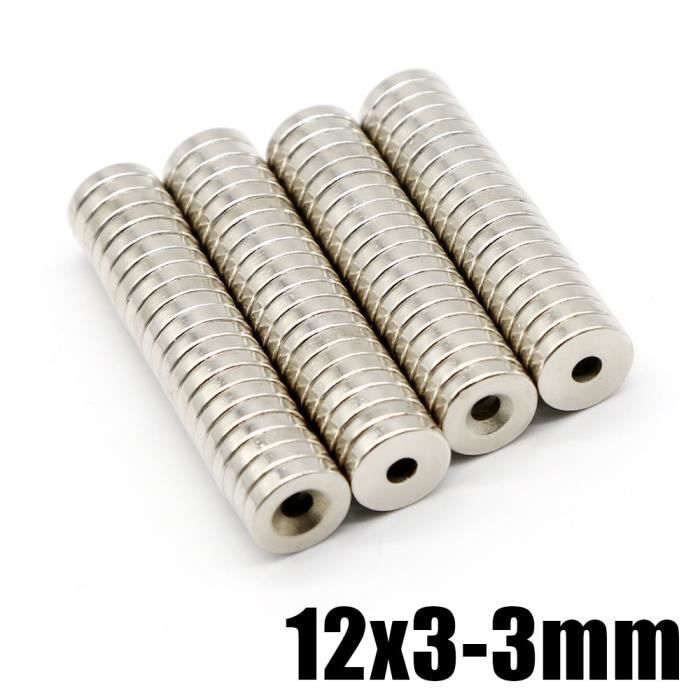 Imanes De Neodimio De 25 Mm Con Agujero - Fuerza 20 Kg, Incluye Placas Metálicas Autoadhesivas, Ideales Para Talleres Y Hogar