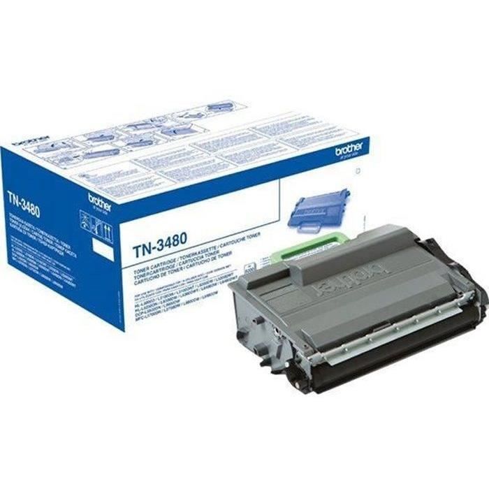 Brother TN243 Noir, toner compatible TN243BK (1 000 pages) pour imprimantes  Brother