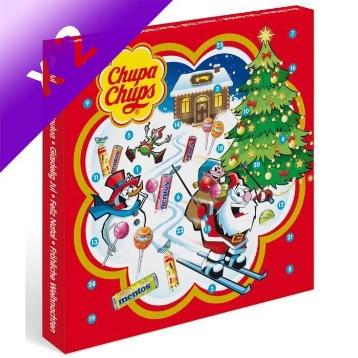 calendrier de l avent chupa chups 2022