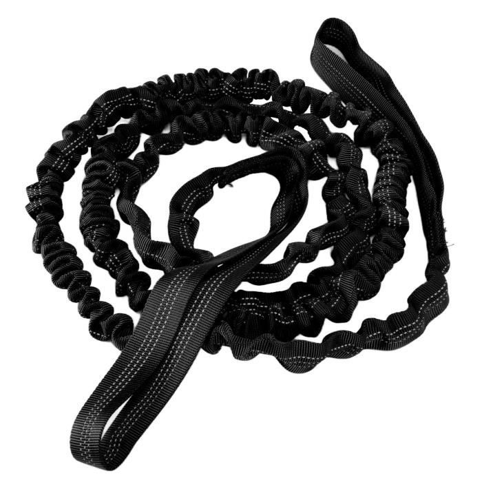 Bibykivn Corde de Remorquage Vélo pour Enfants, 2M Corde de Traction de Bicyclette Enfant/Adulte Rétractable, Ceinture de Traction de Bicyclette Compact pour Vélo,VTT,E-Bike