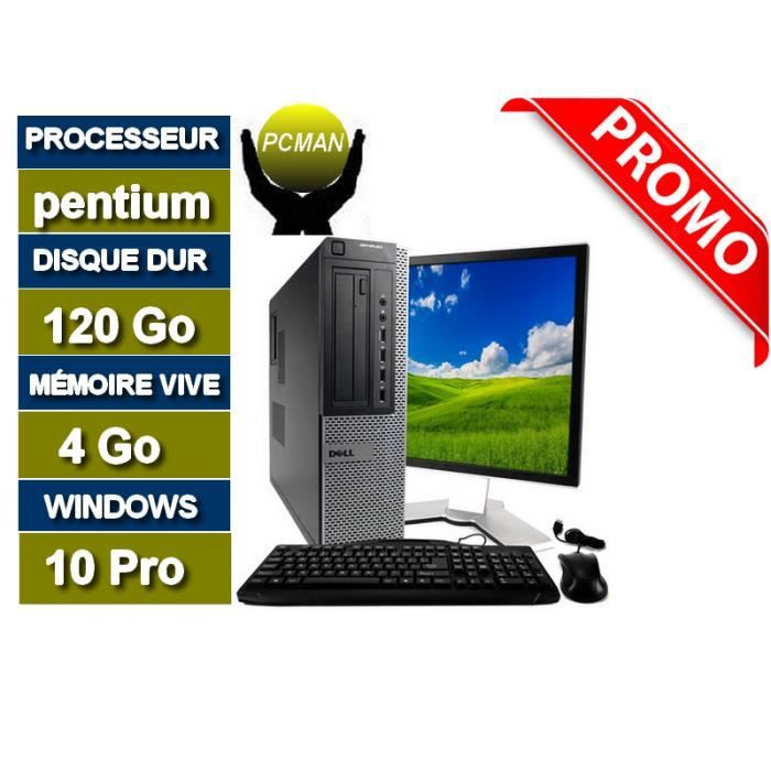 PC de bureau avec intel pentium dual core pour 16 Go maximale de la ram