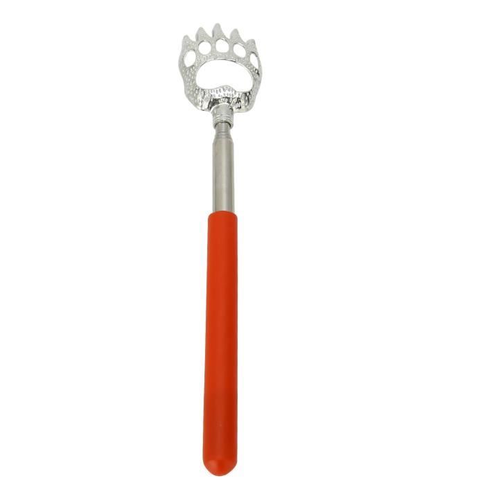 Gratte-dos Télescopique Extensible 16 à 51 Cm - 4 Couleurs Au Choix + Attache, Neuf, Marque Générique