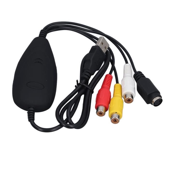 Carte de Capture VidéO USB 2.0 VHS VCR TV Vers DVD Convertisseur pour Carte de Capture VidéO USB 2.0 VHS VCR TV Vers DVD Convertisseur pour