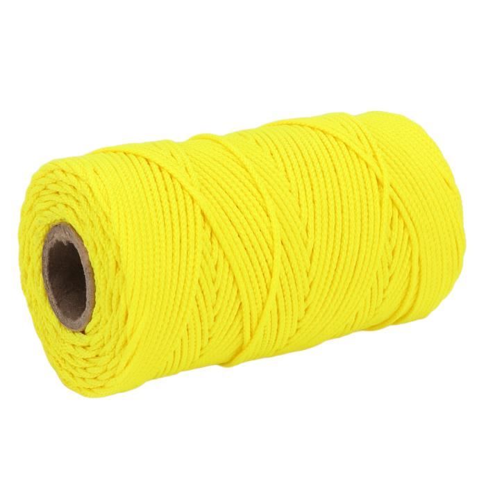 Bobine De Fil Plat Haute Résistance – 15m Orange Fluo Pour Moulinet De Plongée Ou Pêche