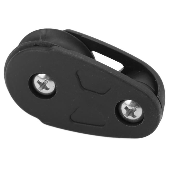 Poulies De Kayak – Lot De 2, Nylon Résistant, Roulement Doux, Compatibles Corde Jusqu’à 8 Mm (noires, 56 Mm)