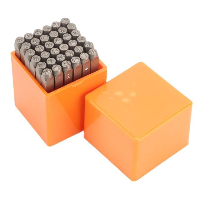 Ensemble 80 Tampons Lettres Alphabet Chiffres Symboles En Bois - Avec Tampon Encreur Pour Scrapbooking Et DIY