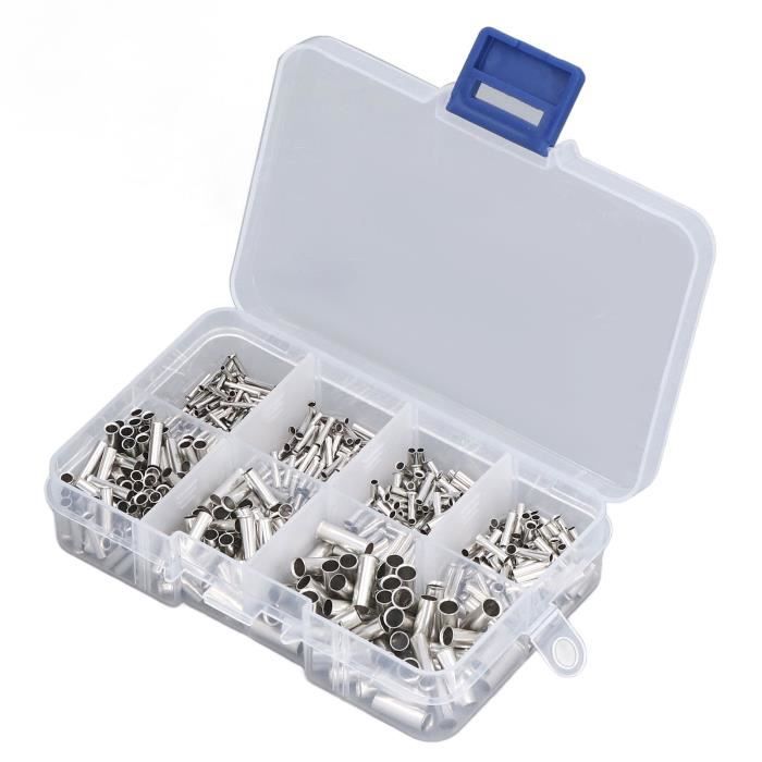 Pince à Sertir Bornes Non Isolées 0,08-0,5 Mm² - Pour Câbles 28-20 AWG, Outil Générique
