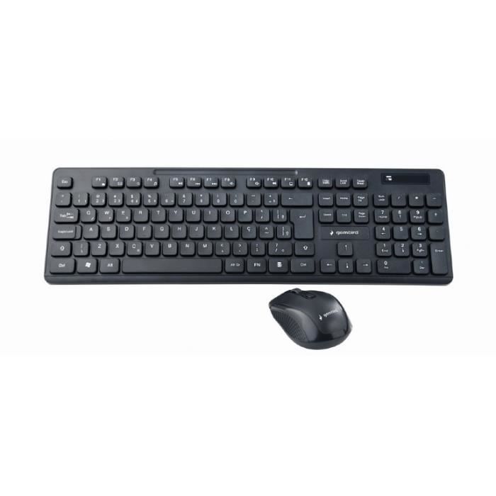 Clavier et sans fil GEMBIRD KBS WCH 03 DE QWERTZ Universel