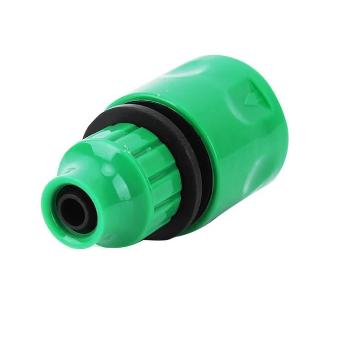 4 Connecteurs Laiton 2-en-1 Pour Tuyau Arrosage - Adaptateur Robinet 1/2" Et 3/4"