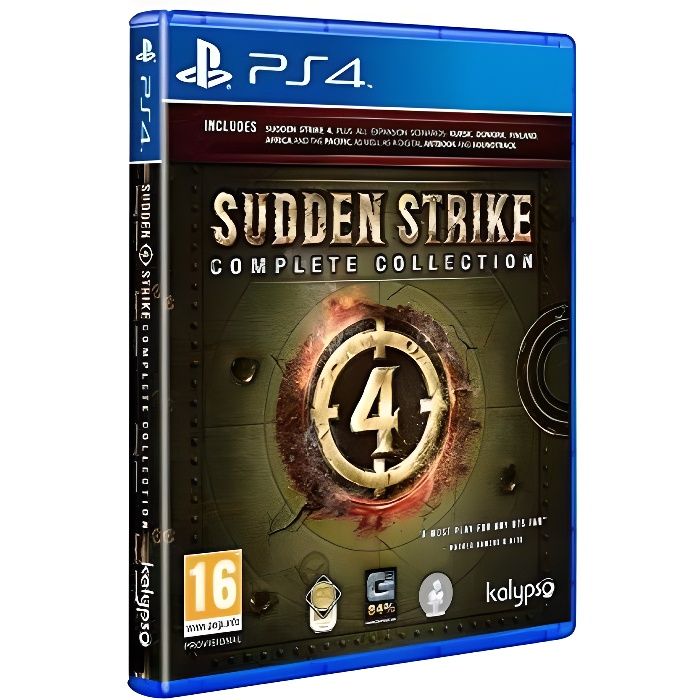 Jeu Sudden Strike 4 Complete Collection [VF] Xbox One - Neuf Sous Blister | Édition PAL