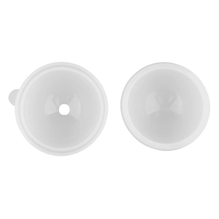 FUNSHOWCASE Moule Rond En Silicone De 2 Cm Pour Résine époxy, Fabrication De Bijoux, Cire De Bougie, Savon Fait Maison, Bombe De Bain