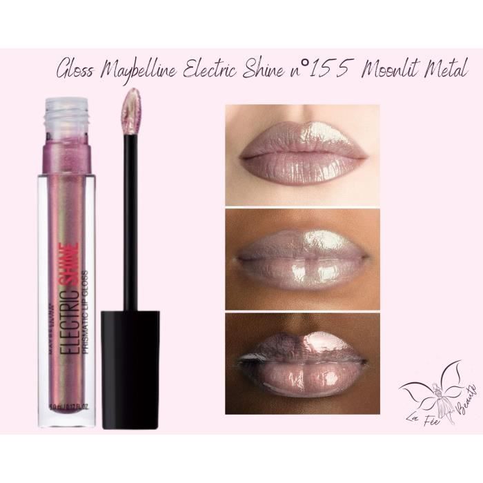 Gloss à Lèvres NYX Professional Makeup Fat Oil Lip Drip - Squalane - Haute Brillance - Teinte 05 Newsfeed - Neuf