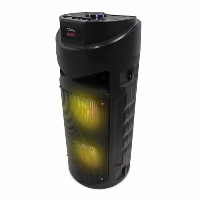 Enceinte Bluetooth - Media-Tech - PARTYBOX - Radio FM - Lecteur MP3 - Karaoké 30W