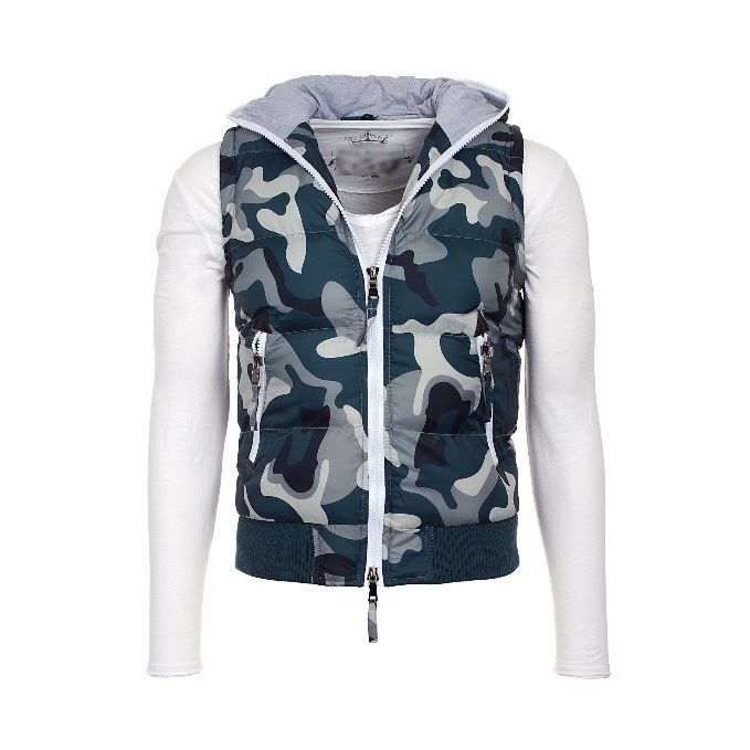 doudoune sans manche militaire