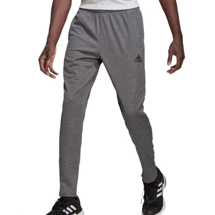 Jogging Homme Adidas - Gris - Polyester recyclé - Taille élastique - Fuselé
