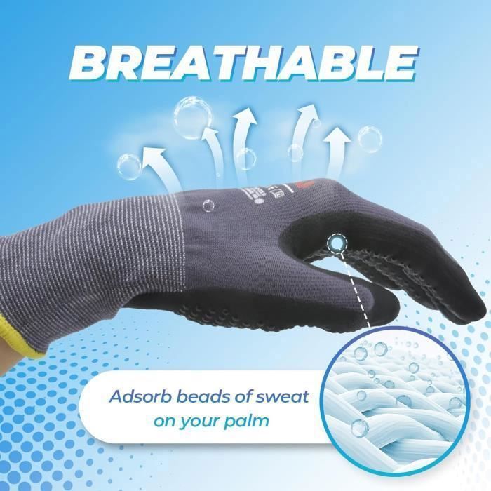 Gants De Guidon Moto/vélo Universels D'hiver - Imperméables, Doublure Polaire, Bandes Réfléchissantes 26x32 Cm