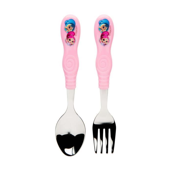 Ustensiles Repas Bebe Nickelodeon Todmc Zak Designs Nick Jr Shimmer And Shine Childrens Flatware Set 2pc Set Novelty Character Ute Cdiscount Puericulture Eveil Bebe