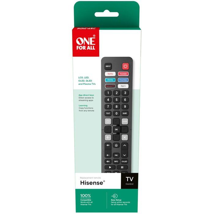 Télécommande TV HISENSE