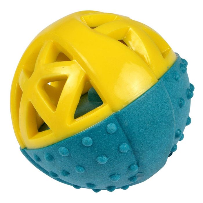 Meilleurs prix pour Jouet pour Chien Balle Géométrique 9cm Bleu