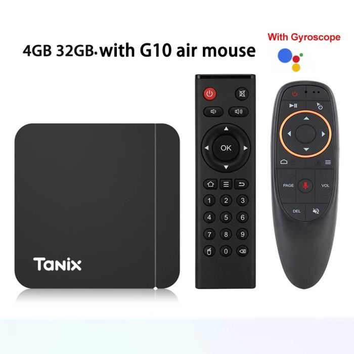 Tanix-Boîtier Smart TV W2,Android 11.0,Amlogic S905W2,2 Go,16 Go,H.265