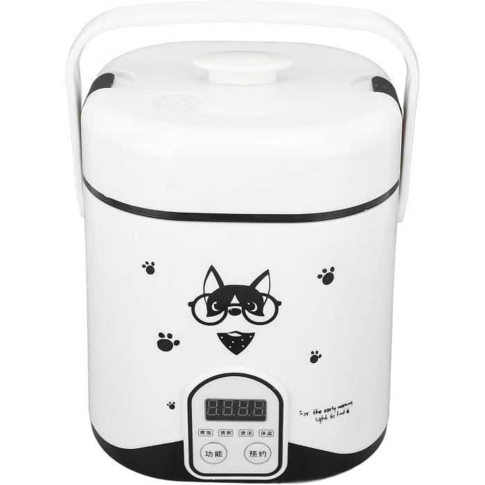 Mini Cuiseur à Riz 12V/24V Pour Voiture - Portable, 2L De Capacité, Idéal Pour Voyage Et Camping