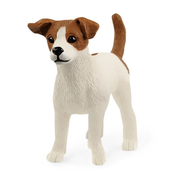 Figurine jouet SCHLEICH Jack Russell Terrier Farm World - vue 1