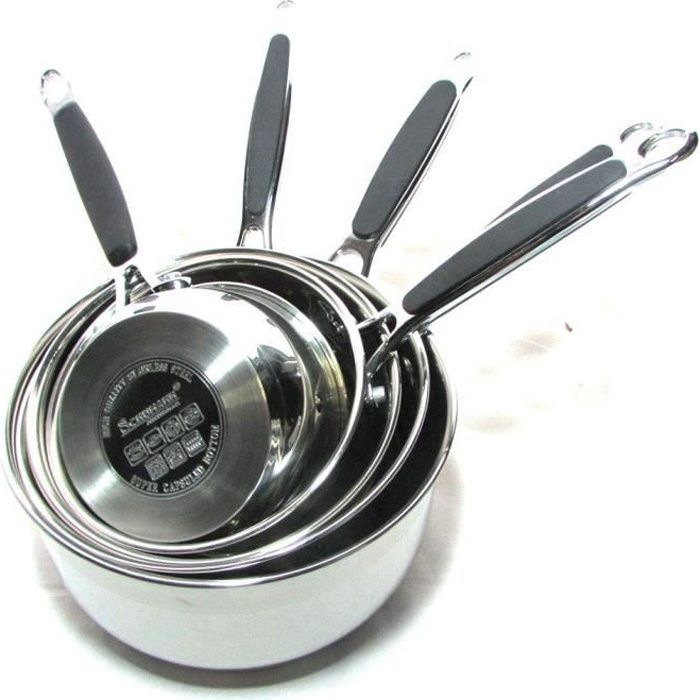 Petite Casserole Inox 17 Cm – 0,7 L – Tous Feux Dont Induction – Occasion