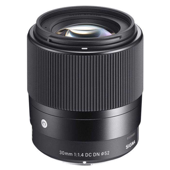 Objectif SIGMA 30mm f/1.4 DC DN Contemporary NOIR pour SONY E - Ouverture F/1.4 - 9 lames de diaphragme - 140g