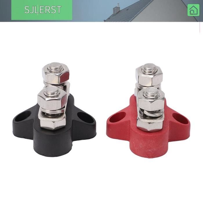 NUOBESTY Lot De 2 Capuchons D'isolation Pour Bornes De Batterie De Voiture En PVC