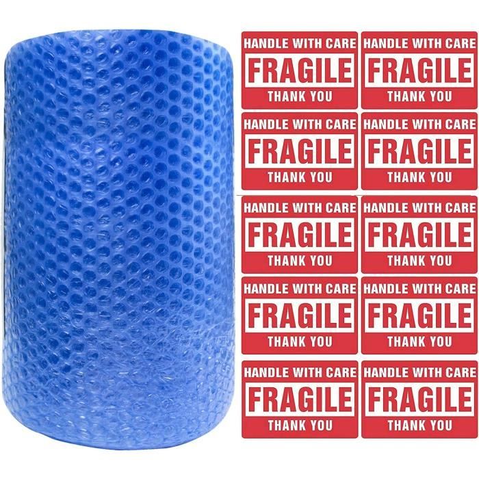 AJW-Pobuu 2 Rouleaux Papier à Bulles Bulles D'air Film à Bulles Pour Déménagement Et Emballage