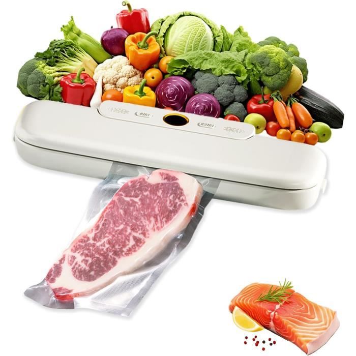 Machine Sous Vide Alimentaire 130W 90 kPa avec 10 Sacs Offerts