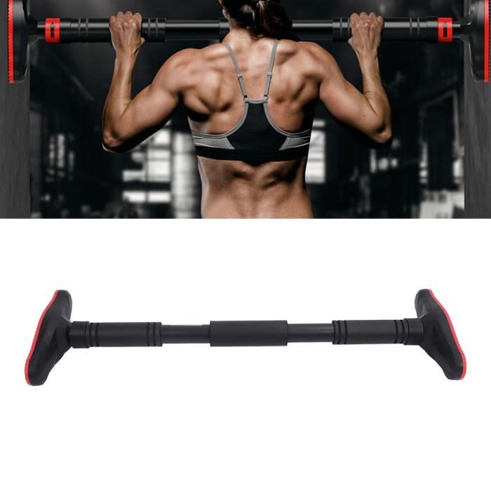 Barre Réglable 96-130cm Poignée Mousse Barre De Traction Porte
